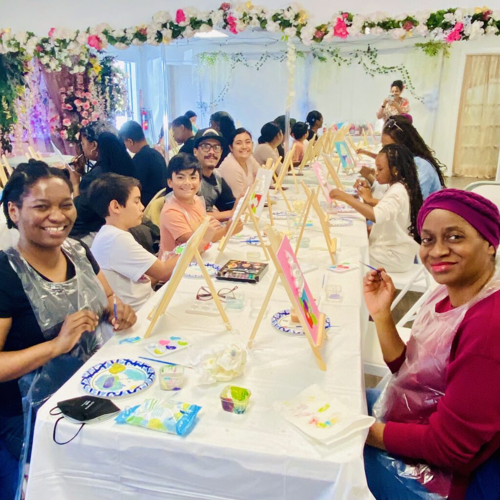 sensory painting 2 • 4 Good Studios