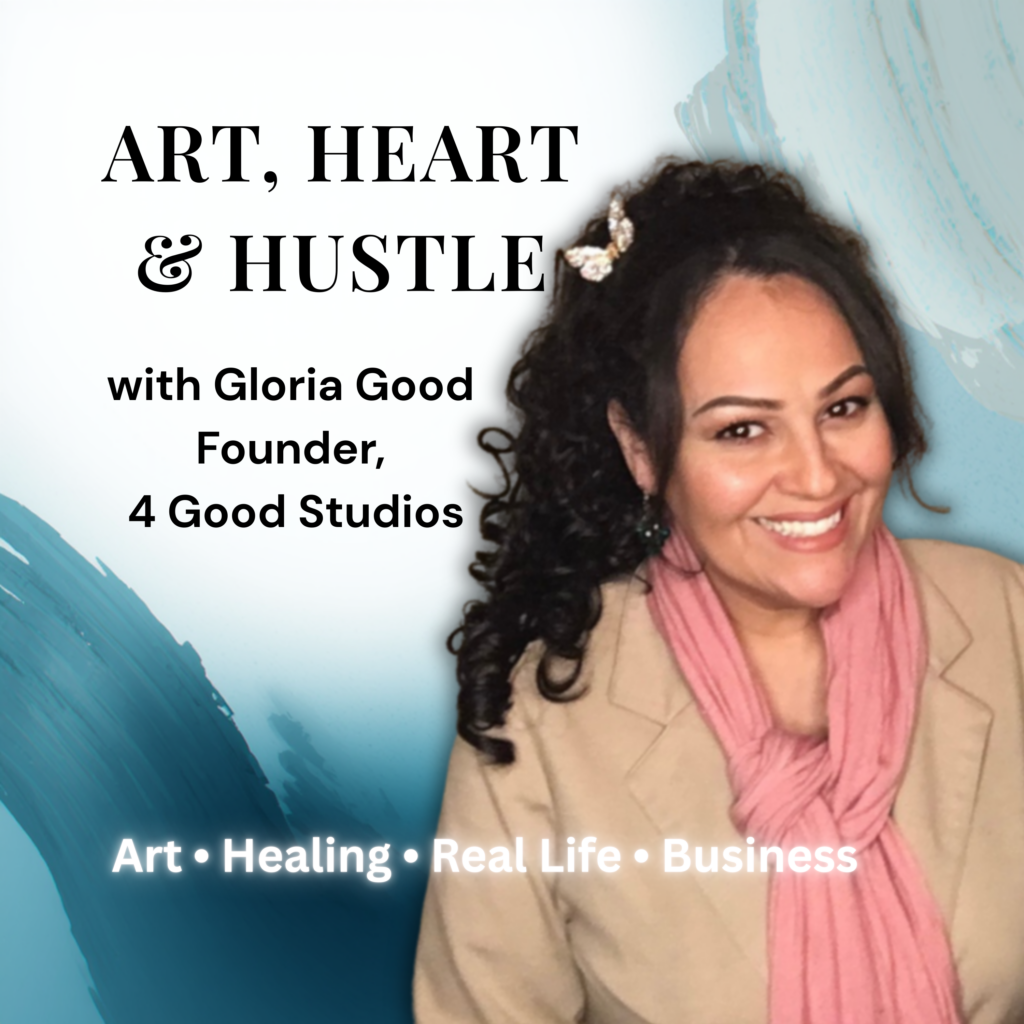 Gloria Good artist and founder of 4 Good Studios creative wellness art classes Murrieta California